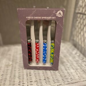 Disney Collectible Cheese Spreader Set of 4